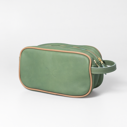 Men's Double Zip Vanity Leather