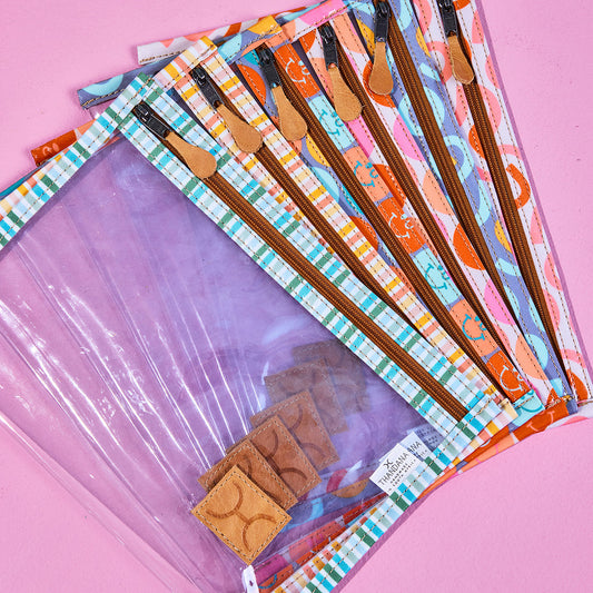 Kid's Clear Pouch Laminated Fabric