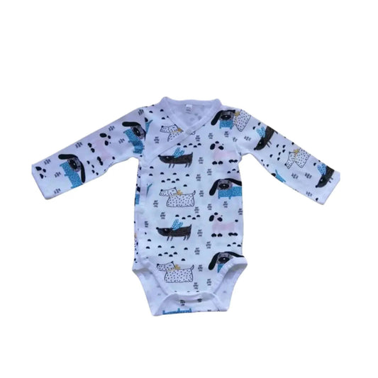 Wrap Onesie - Dogs World - Long Sleeve