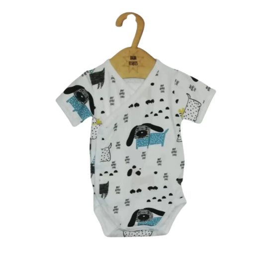 Wrap Onesie - Ss- Dogs World - Short Sleeve