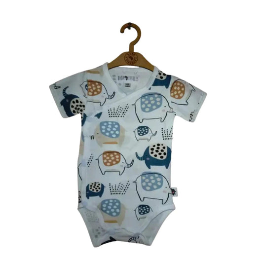 Wrap Onesie - Edward The Ellie - Short Sleeve